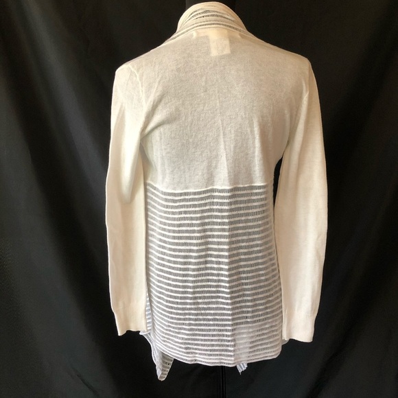 Max Studio drape front sweater SZ Small - Picture 3 of 4